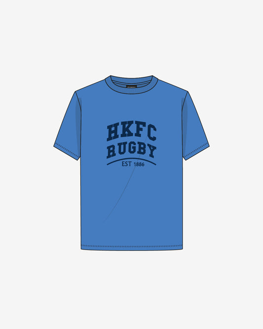 Traditional Rugby Tee Sky Blue